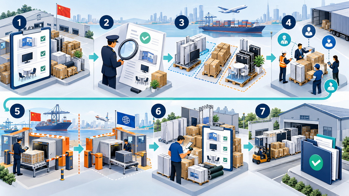 Trade Show Customs Clearance Workflow Trade Show Customs Clearance Workflow