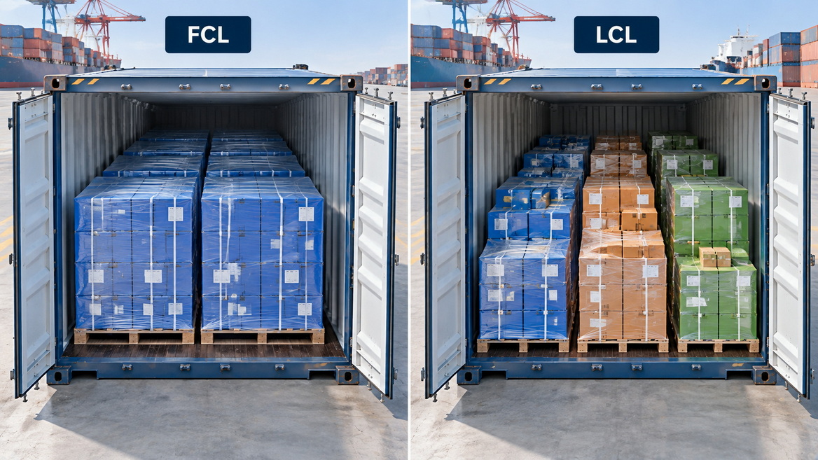 FCL And LCL Shipping Comparison FCL And LCL Shipping Comparison