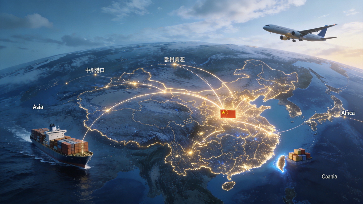 Global Freight Routes From China Global Freight Routes From China