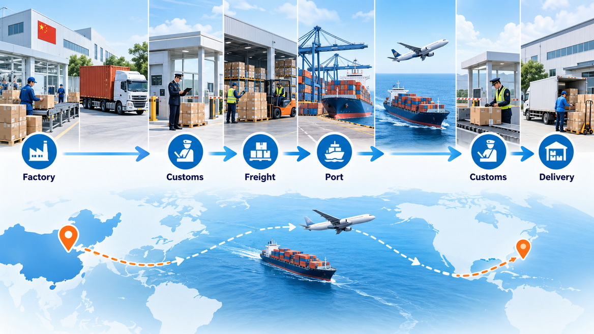 China FCA Shipment Journey China FCA Shipment Journey