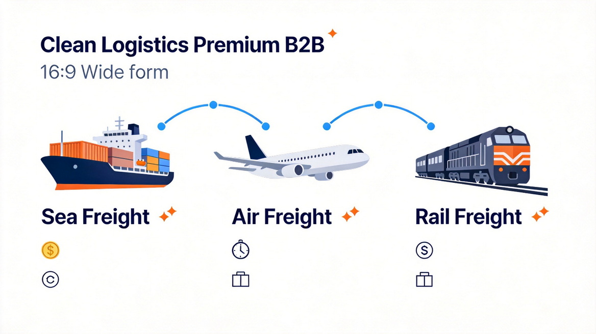 Sea Air Rail Freight Comparison Sea Air Rail Freight Comparison