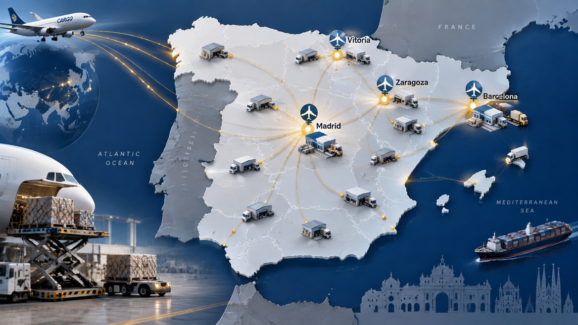 Spain Air Cargo Gateway Network Spain Air Cargo Gateway Network