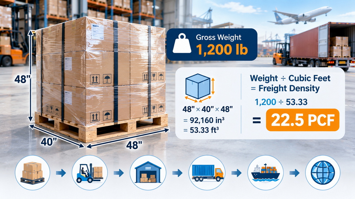 Freight Density Formula And Pallet Calculation Freight Density Formula And Pallet Calculation