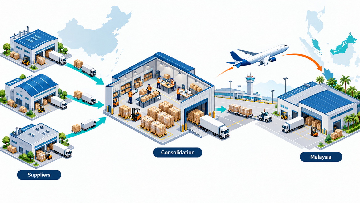 China Malaysia Supplier Consolidation China Malaysia Supplier Consolidation