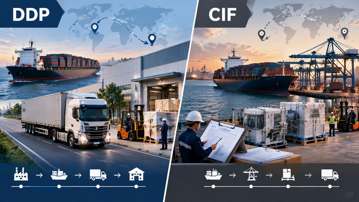DDP And CIF Shipping Comparison DDP And CIF Shipping Comparison