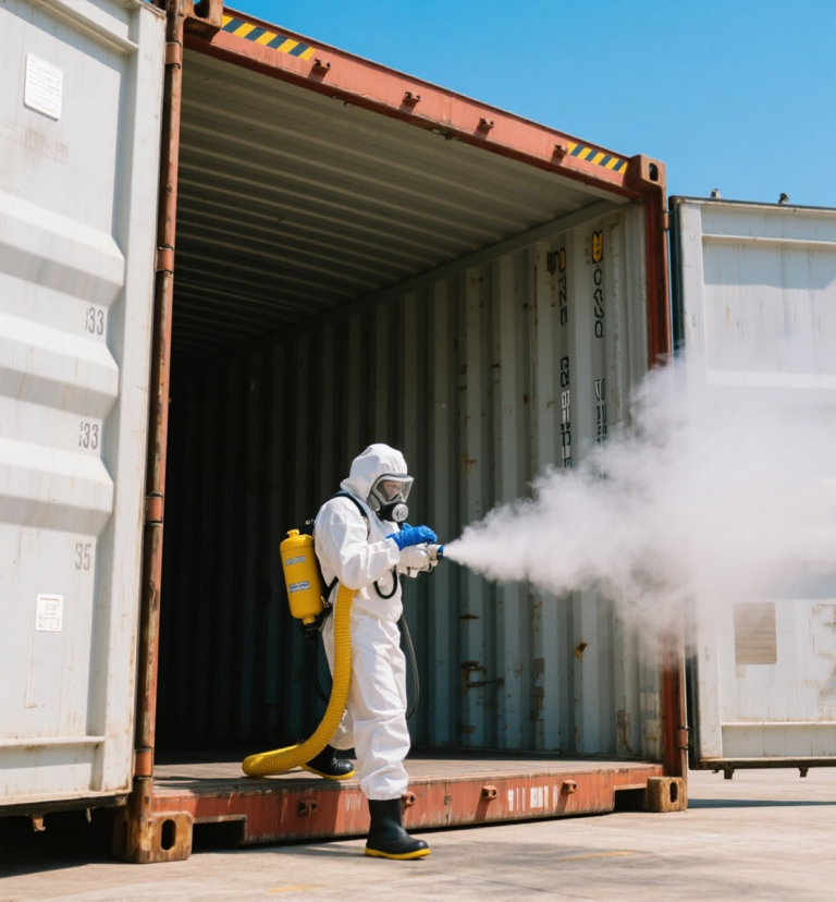 Container Fumigation in International Shipping Container Fumigation in International Shipping
