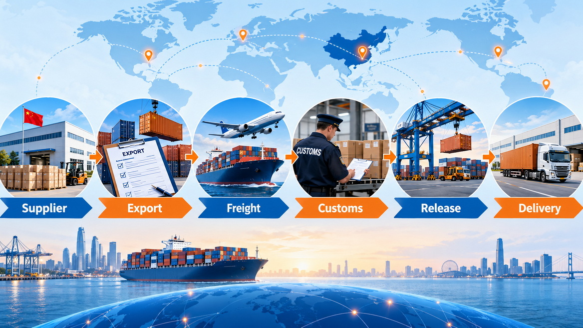 China To Global Customs Workflow China To Global Customs Workflow