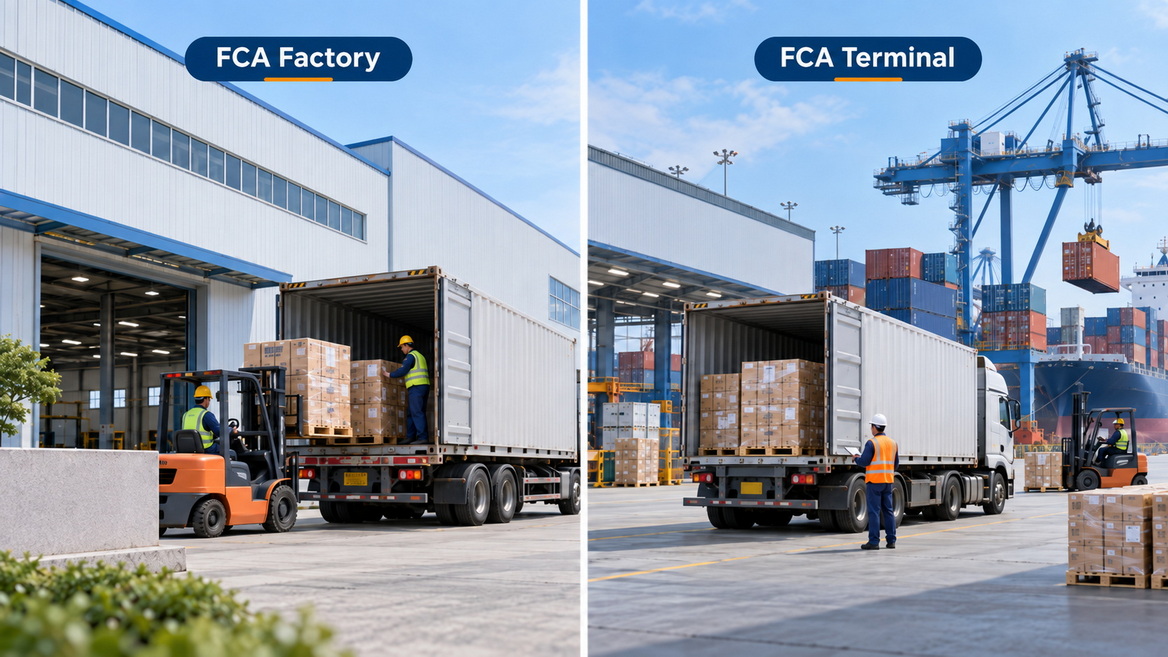FCA Factory And Terminal Delivery FCA Factory And Terminal Delivery