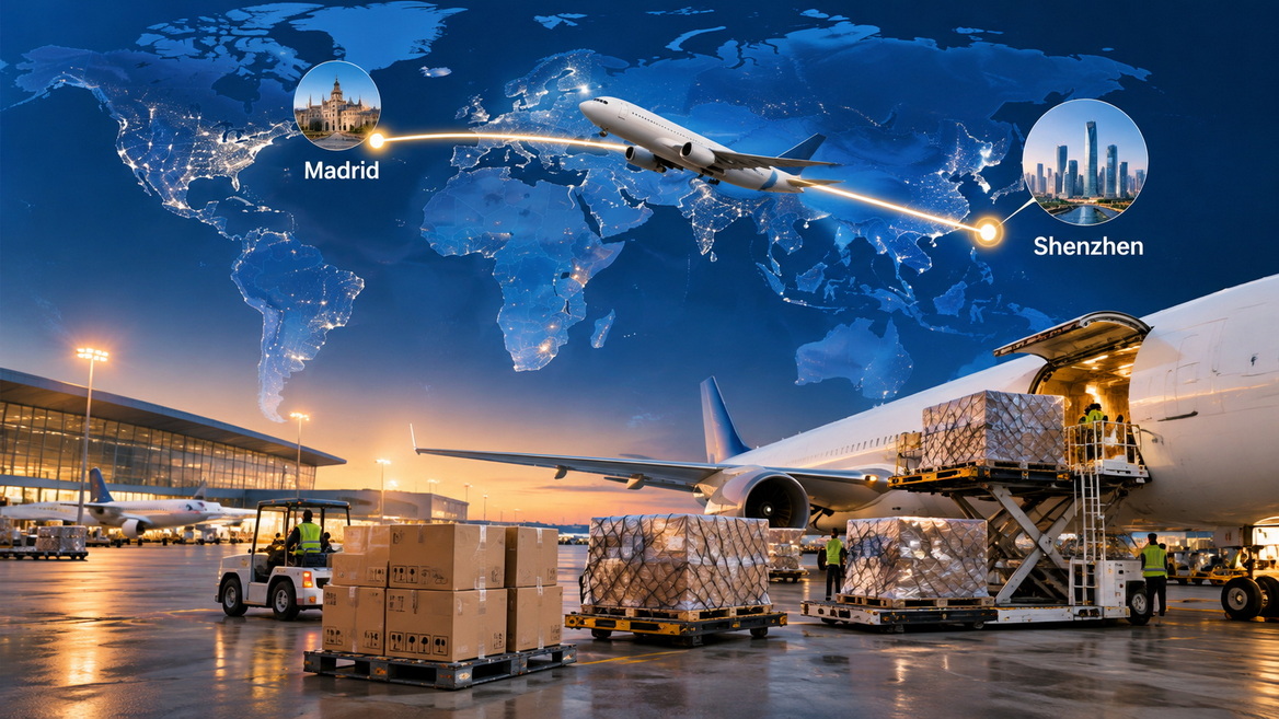 China To Spain Air Freight Route China To Spain Air Freight Route