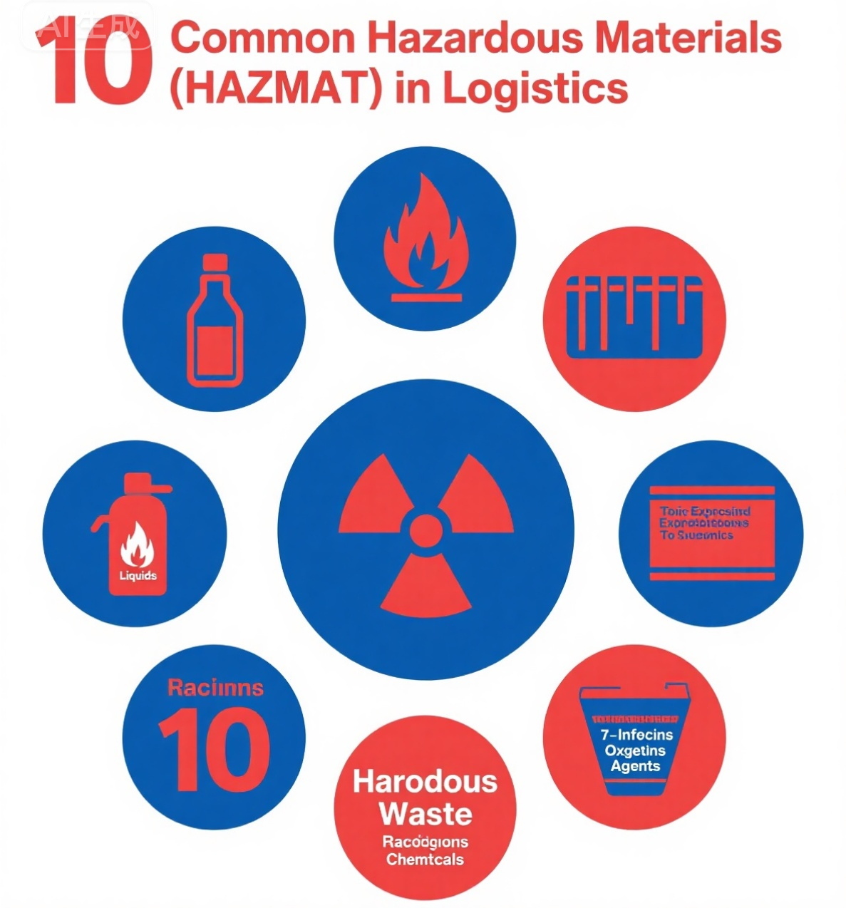10 Common Hazardous Materials (HAZMAT) in Logistics 10 Common Hazardous Materials (HAZMAT) in Logistics