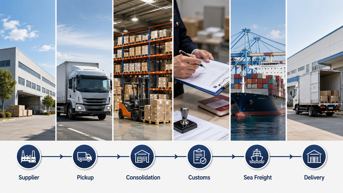 International Shipping Process From China International Shipping Process From China