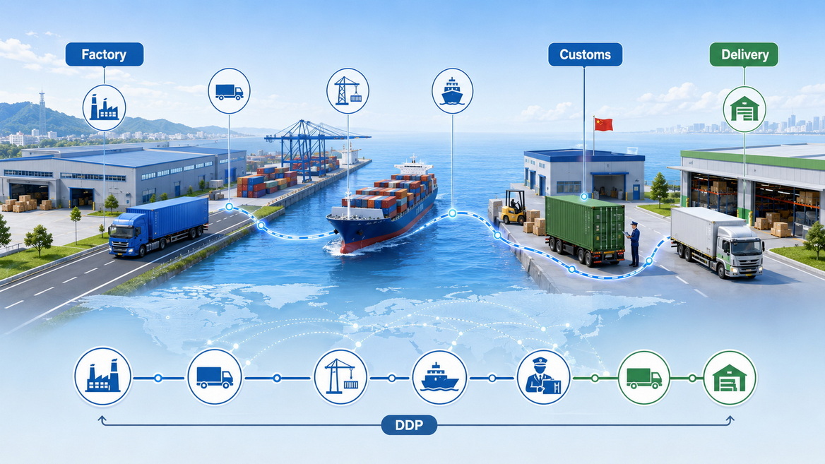 DDP Door To Door Shipping Process DDP Door To Door Shipping Process