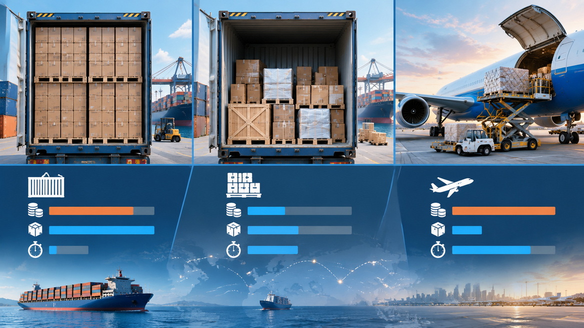 FCL LCL And Air Freight Strategy FCL LCL And Air Freight Strategy