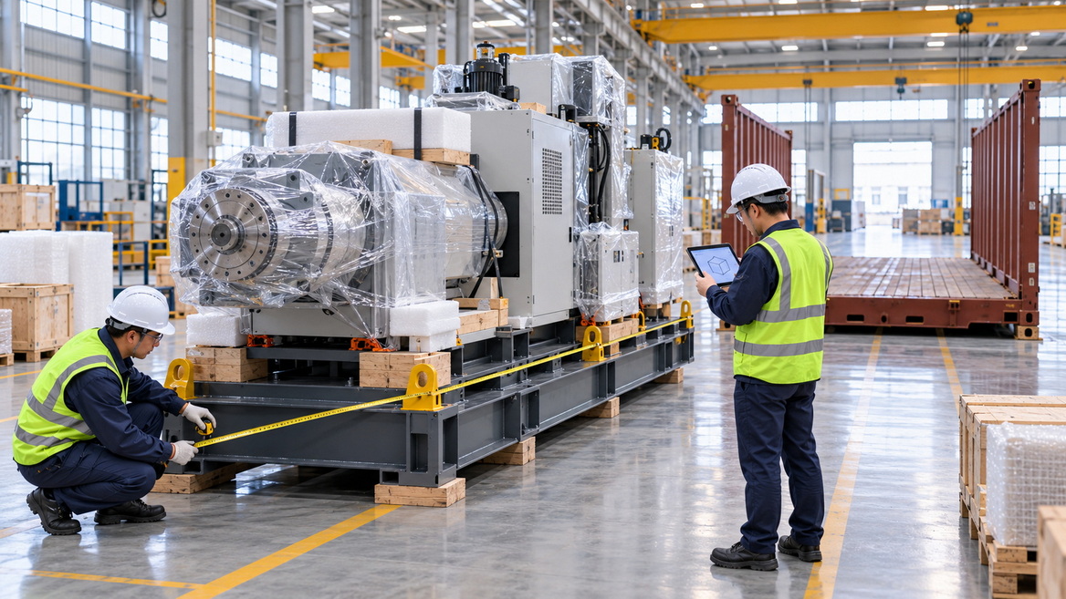 Machinery Shipping Preparation Machinery Shipping Preparation