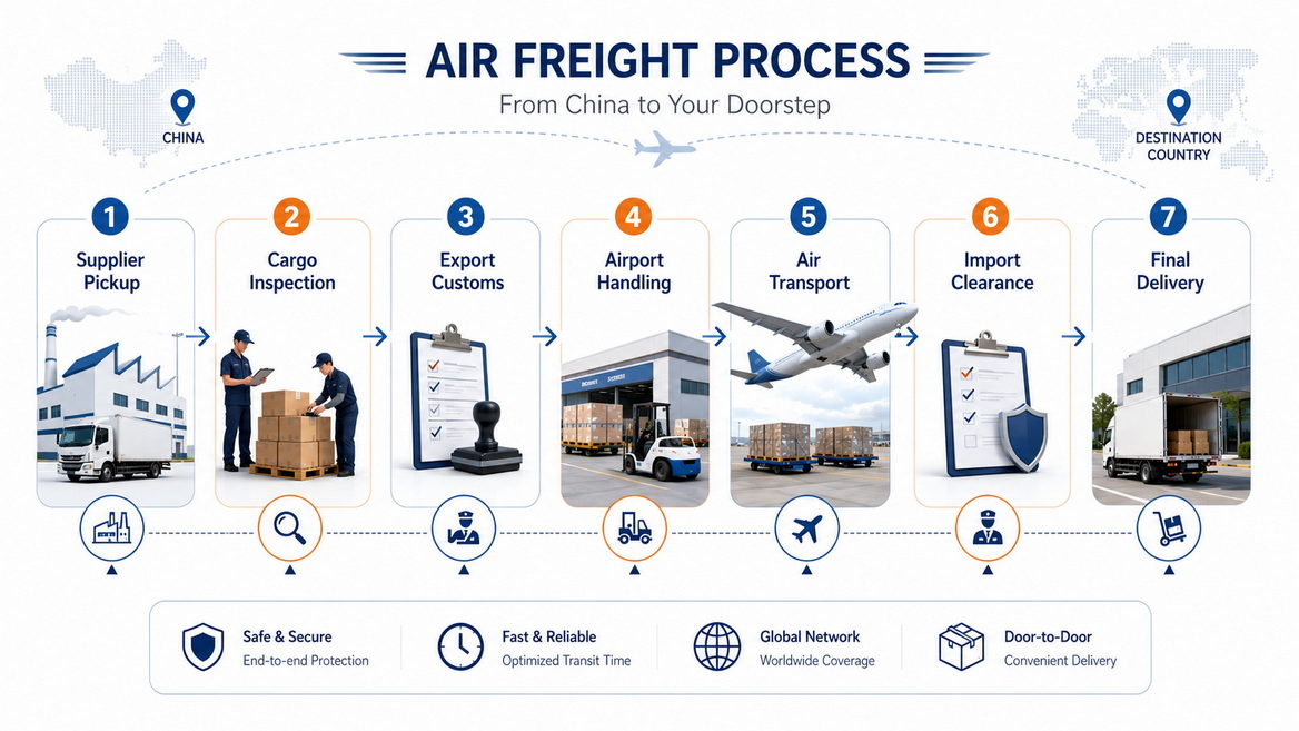 Air Freight Process From China Air Freight Process From China