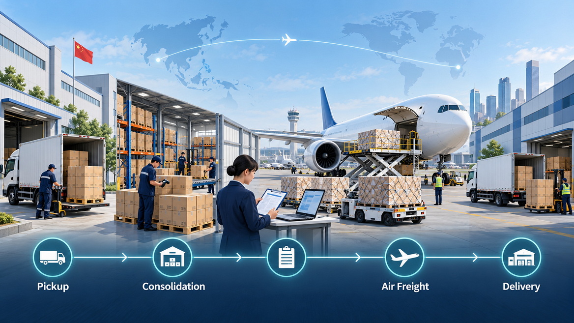 From Supplier Pickup To Final Delivery From Supplier Pickup To Final Delivery