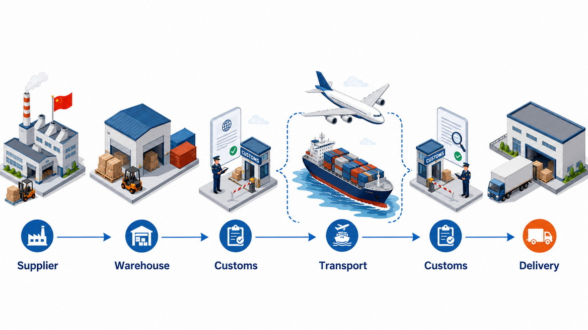 China DDP Door To Door Process China DDP Door To Door Process