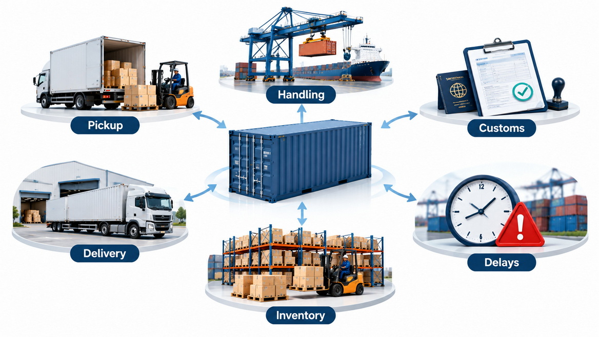 Total Shipping Cost Components Total Shipping Cost Components