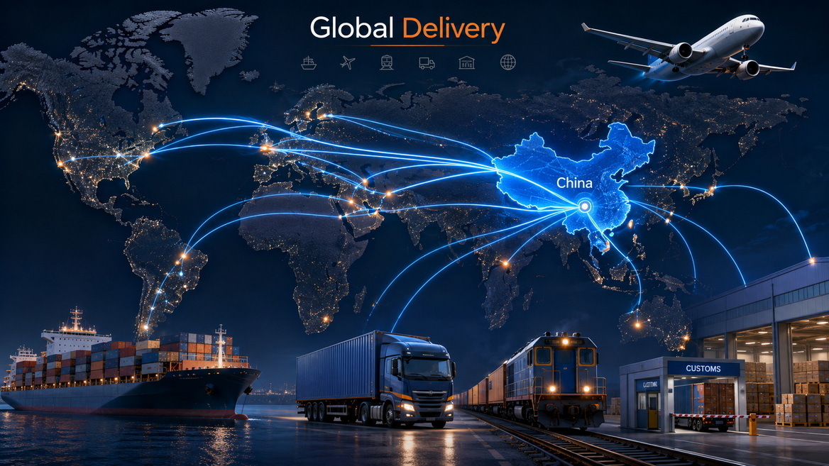 China To Global Door To Door Freight Routes China To Global Door To Door Freight Routes