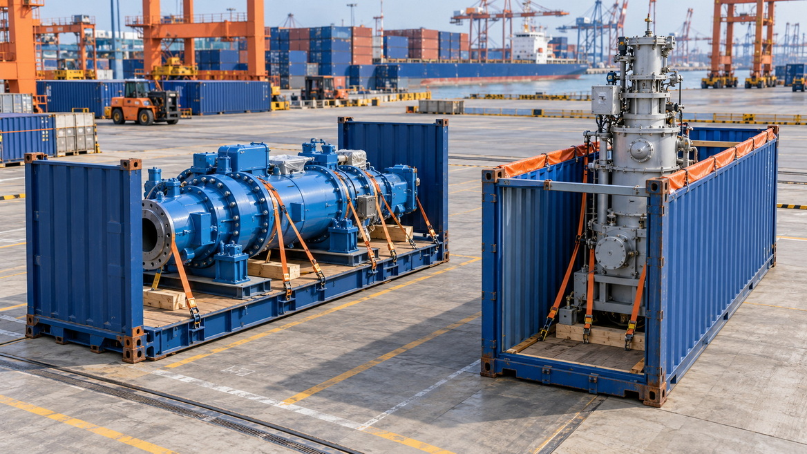 Flat Rack Container Vs Open Top Container for Heavy Equipment