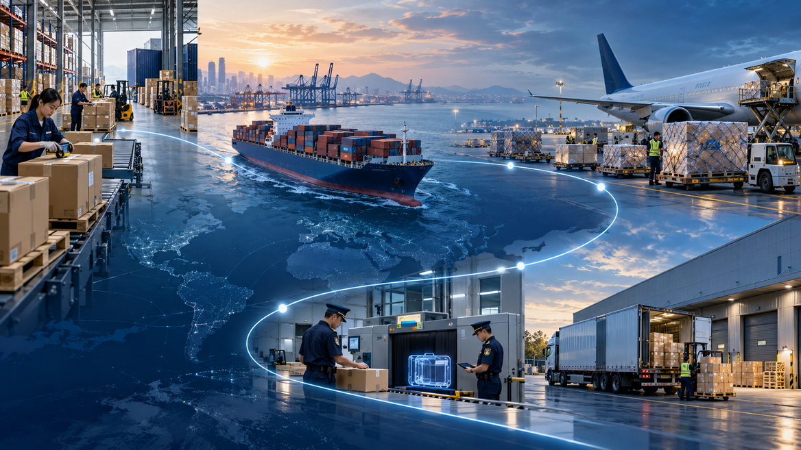 Self-Service Shipment Tracking for Door-to-Door Freight From China