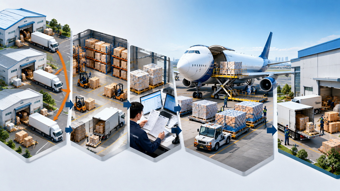 China to South Korea Air Freight Coordination
