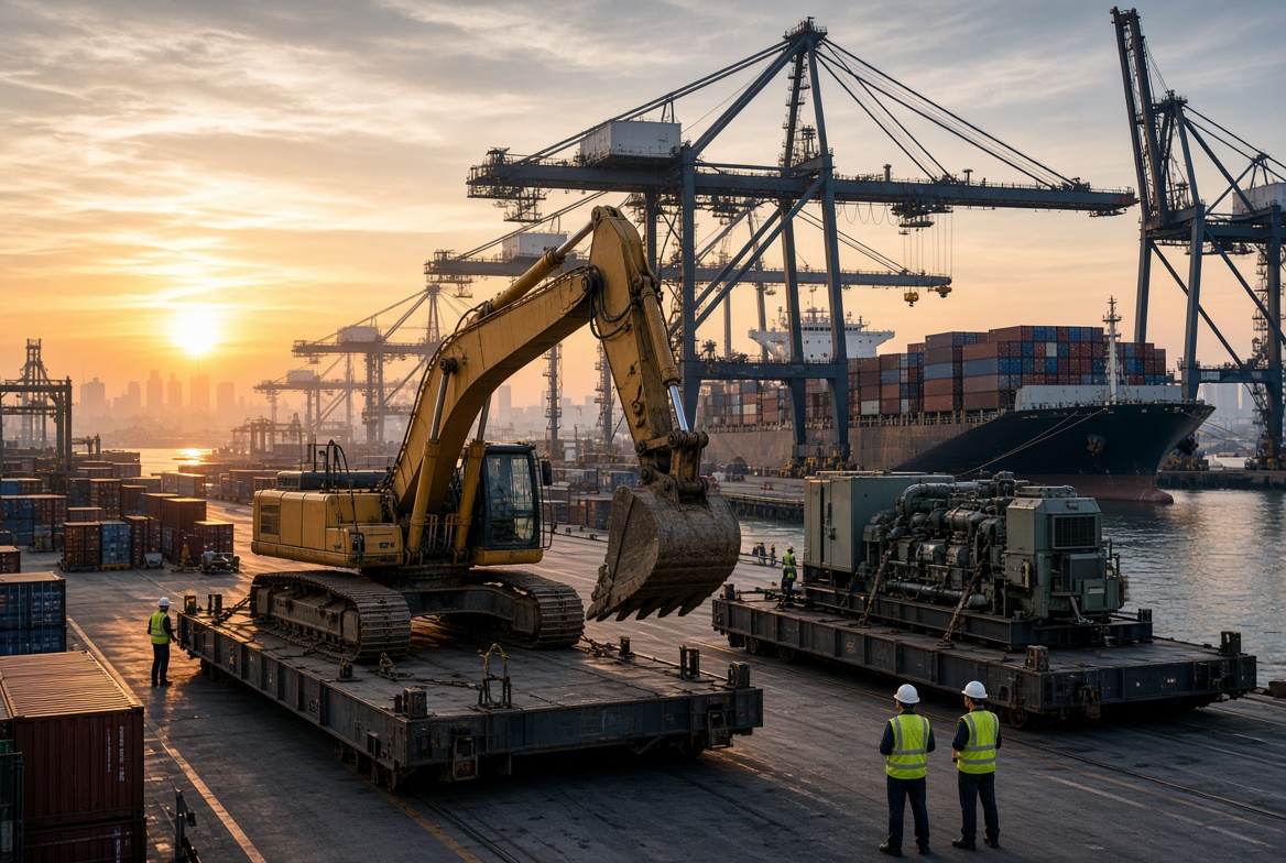 Ocean Freight vs Multimodal Transport for Heavy Machinery