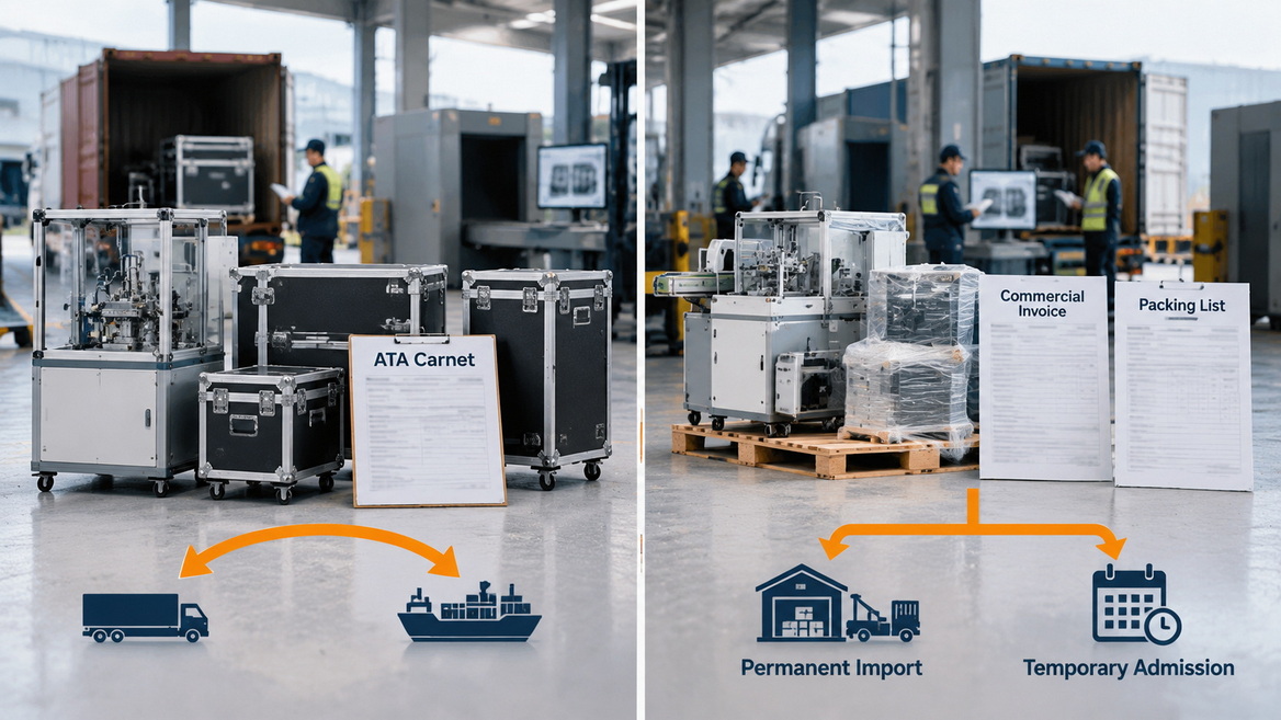 ATA Carnet and Standard Customs Clearance Comparison