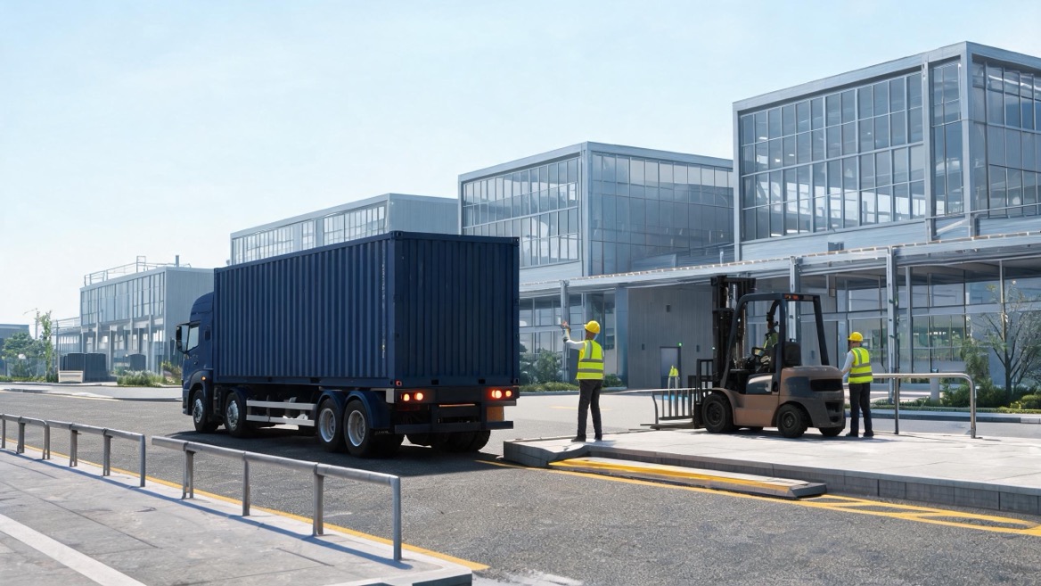 Industrial Last Mile Truck Delivery Industrial Last Mile Truck Delivery