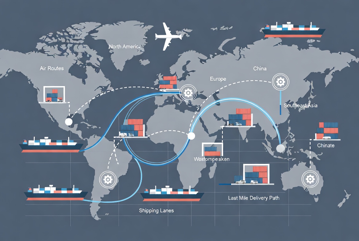 Cargo Routing And Delivery Network