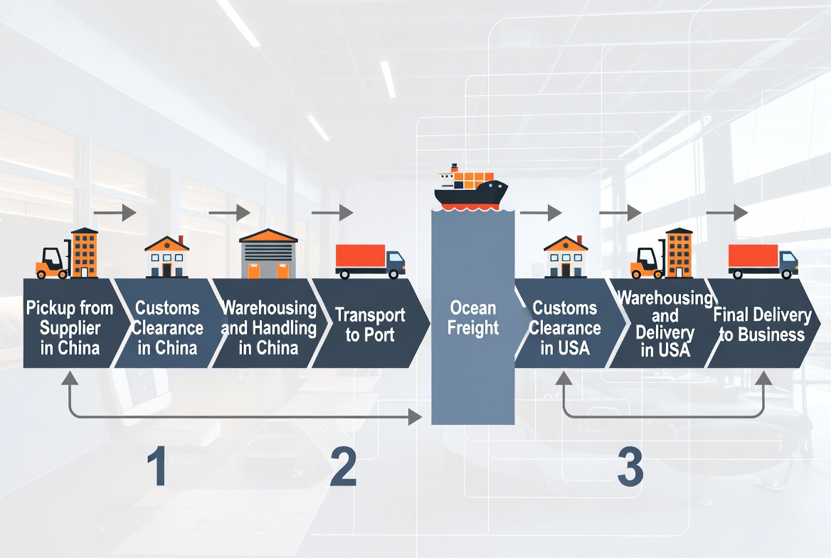 Door To Door Delivery Process Door To Door Delivery Process