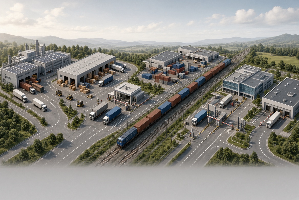 Railway Freight Supply Chain Journey