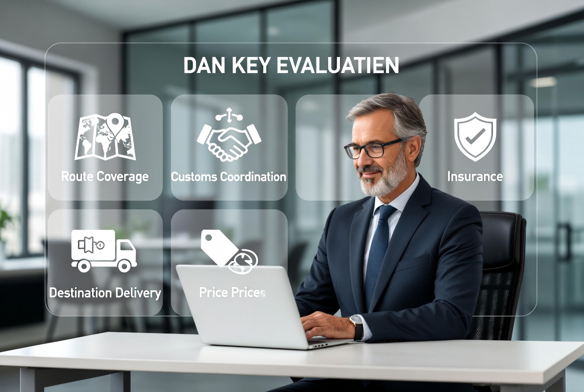 Freight Forwarder Selection Dashboard