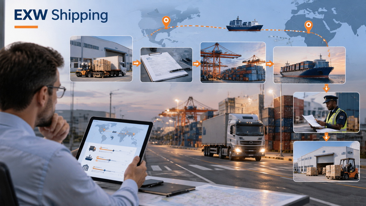 EXW Shipping Buyer Control Process