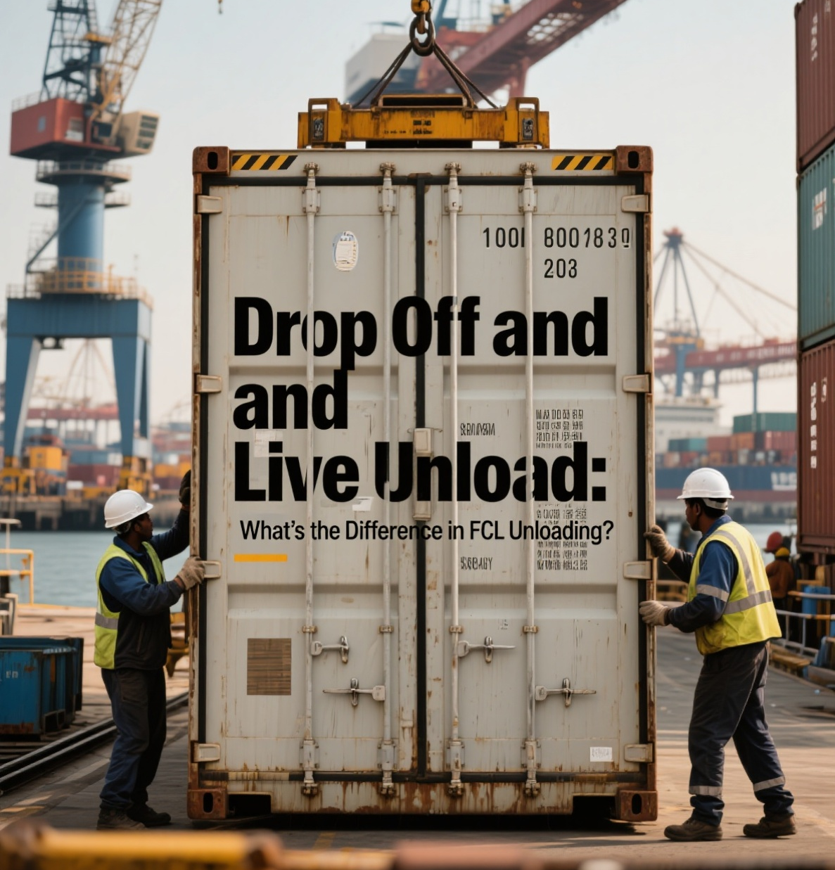 Drop Off And Live Unload: What’s The Difference in FCL Unloading?