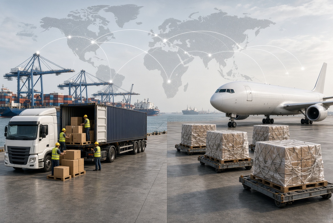 Sea Air Split Shipment Strategy