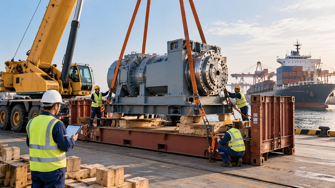 Oversized Project Cargo Loading